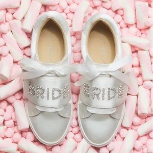 Betsy Johnson - Liana BRIDE Sneakers - Size 6 - NWOT